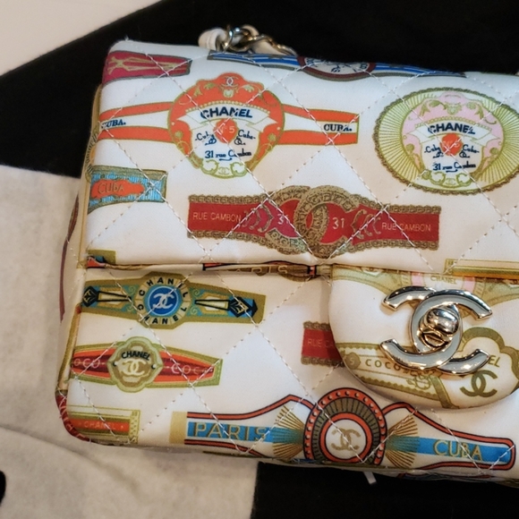 ❗SOLD❗Chanel Satin Classic Flap Mini Rectangle - Picture 2 of 15